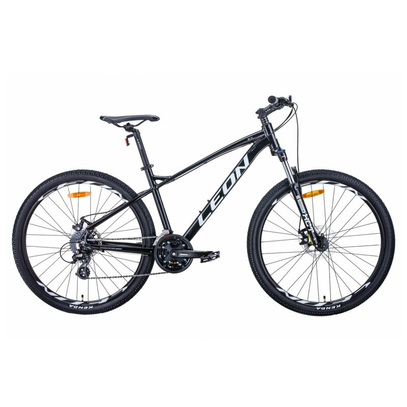 БУ велосипед 27.5" LEON XC-90 2020 19" чёрно-белый с серым