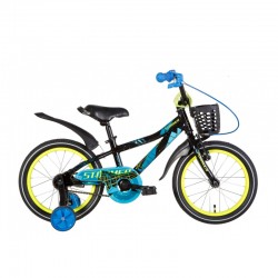 детский велосипед 16" Formula STORMER 2021 чёрно-синий с желтым (OPS-FRK-16-157)