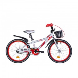 Б/У детский велосипед 20" Formula STORMER 2021 серый с красным (OPS-FRK-20-157)
