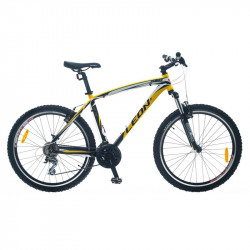 Уживаний велосипед Leon HT75 2014 чорно-жовтий 19"
