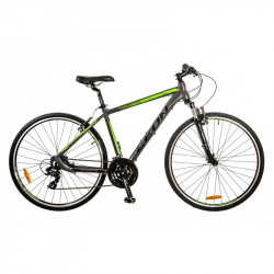 БУ велосипед Leon HD85 2017 серо-зеленый 19 (606)